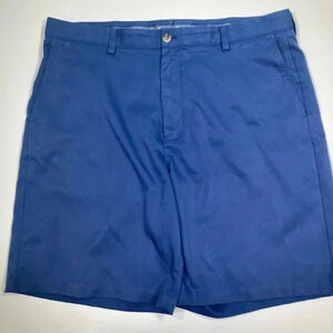 Vineyard Vines Shorts Navy Blue Links 9 Inch Chino Shorts Men’s 38